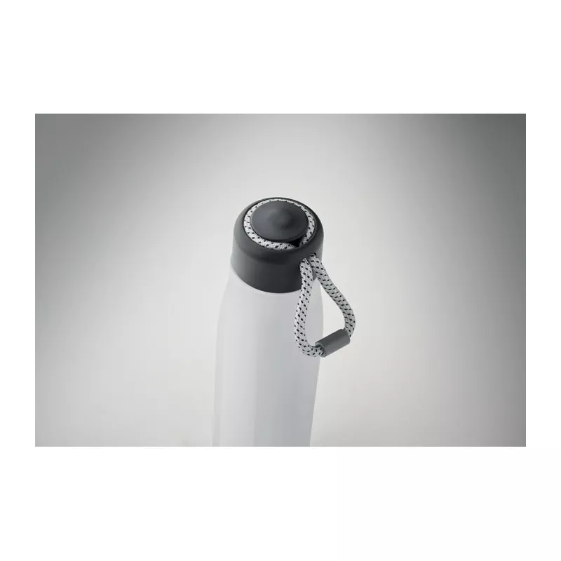 Butelka termiczna z uchwytem sznurkowym 500 ml CORDLE - Bialy (MO2413-06)