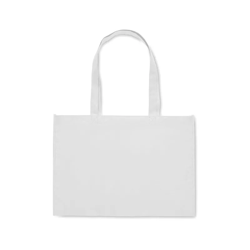 Torba na zakupy z włókniny RPET 80 g/m² KAIMONO - Bialy (MO2193-06)