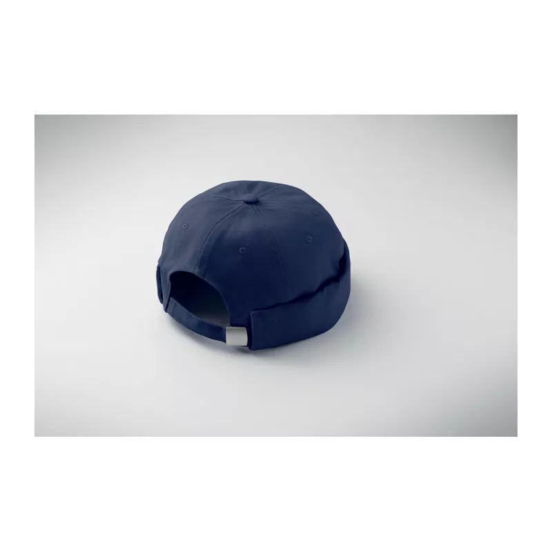 Czapka docker ze szczotkowanej bawełny 260 g/m² DOCK - Niebieski (MO2923-04)