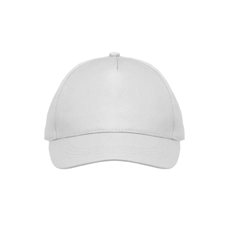 Czapka z daszkiem dziecięca 180 g/m² BUZZ KIDS - Bialy (MO2346-06)