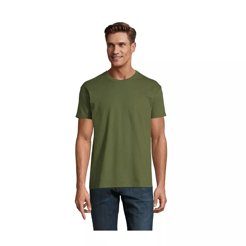 Koszulka męska bawełniana 190 g/m² Sol's IMPERIAL - Dark Khaki (S11500-DK)