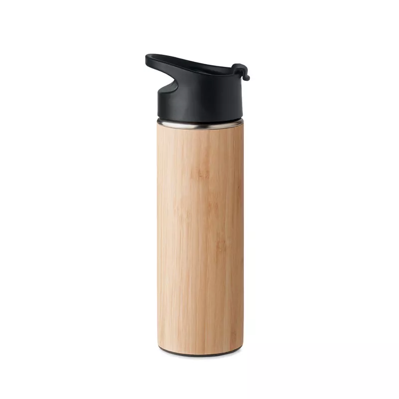 Termos z bambusową osłoną 450 ml NANDA - Drewna (MO6371-40)