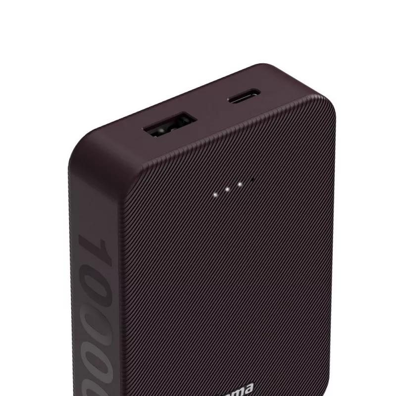 Power bank 10000 mAh Hama Power Pack - burgund (VH023-12)