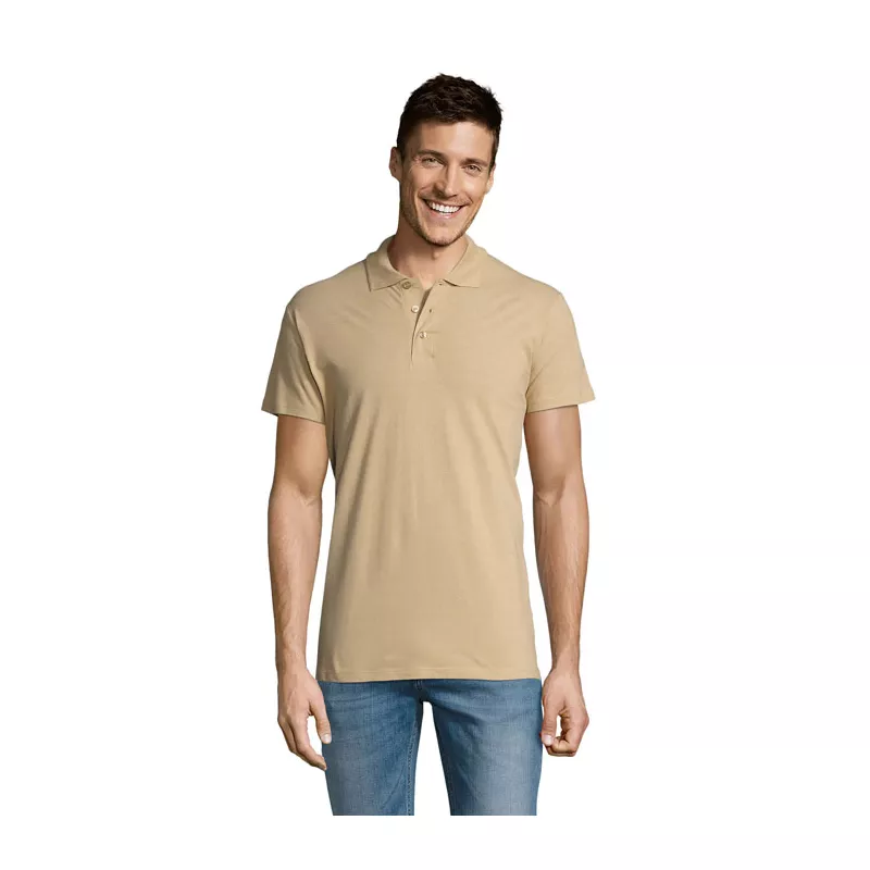 Koszulka polo męska piqué 170 g/m² Sol's SUMMER II - Sand (S11342-SA)