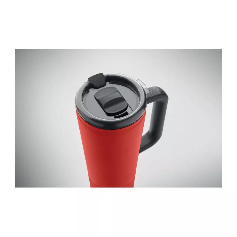 Kubek termiczny dwuścienny 700 ml HOWLER CUP - Czerwony (MO2995-05)