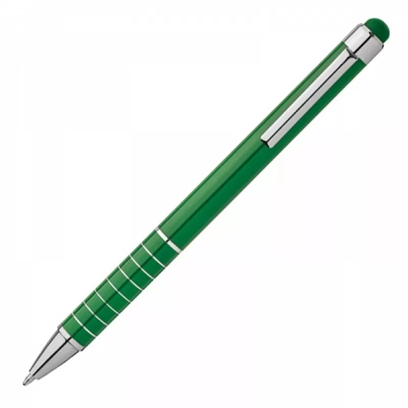 Długopis metalowy touch pen LUEBO - zielony (041809)