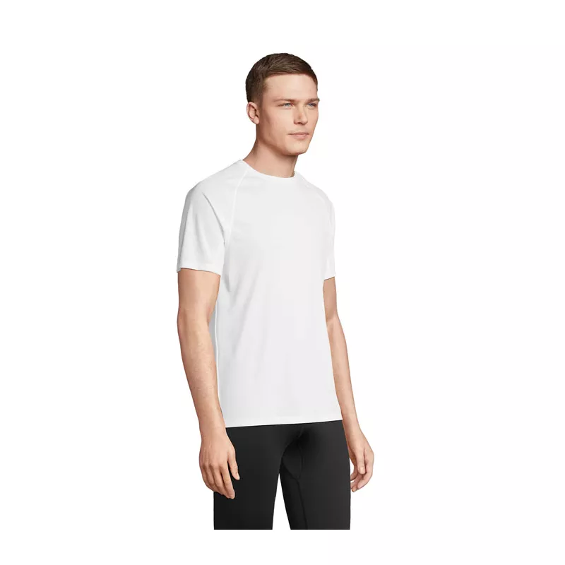 Koszulka sportowa unisex z recyklingu Sol's VORTEX - Bialy (S04787-WH)