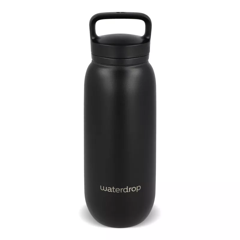 Termiczna butelka uniwersalna Waterdrop z ustnikiem 600 ml - czarny (LT47000-N0002)