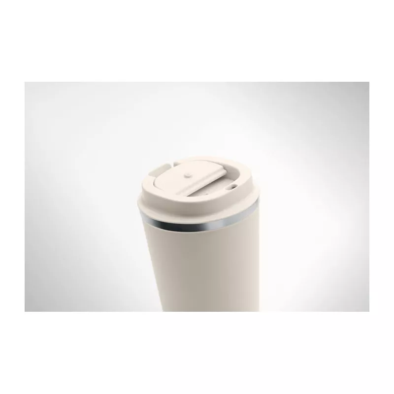 Kubek termiczny ze stali 350 ml BRACE - Bezowy (MO6276-13)