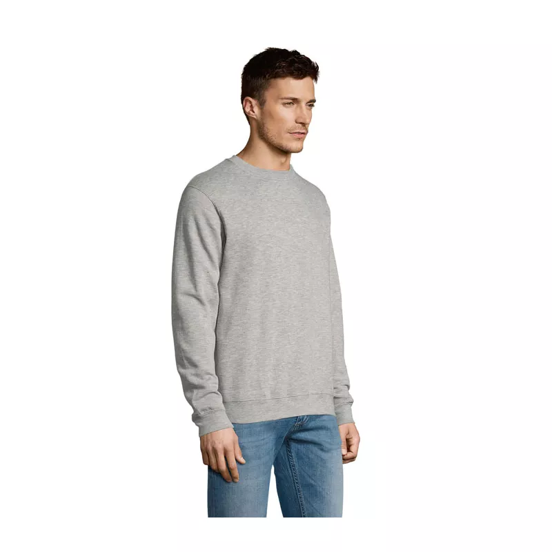 Bluza unisex klasyczna 280 g/m² Sol's NEW SUPREME - Szary Melanż (S13250-GM)
