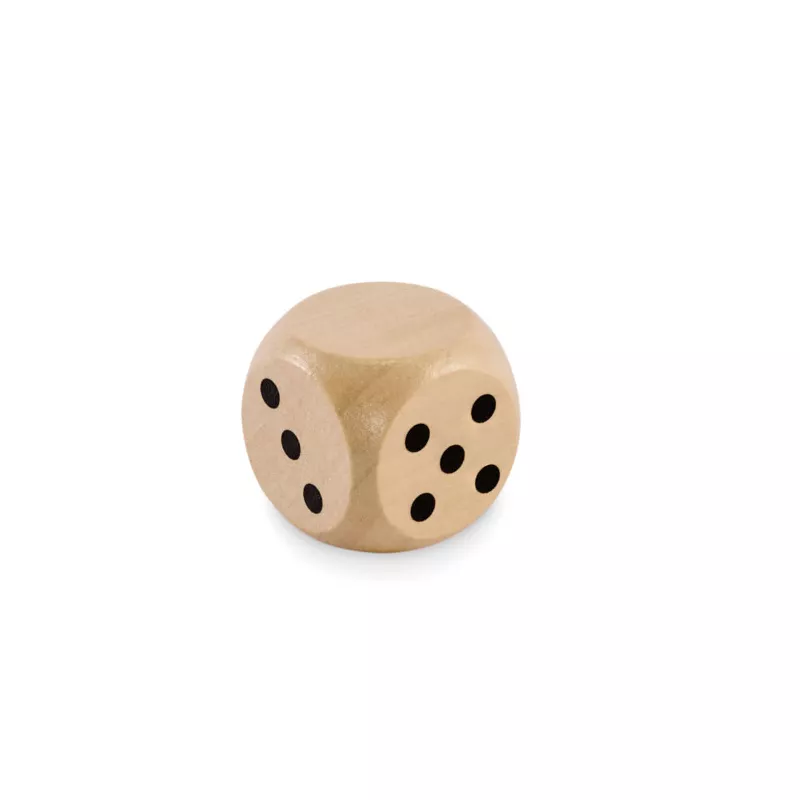 Kostka do gry drewniana 3 cm DADIN - Drewna (MO2613-40)