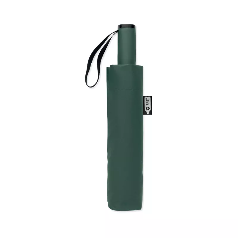 Parasol odwrotny składany 23" z RPET AGUMBE - Zielony (MO2925-09)