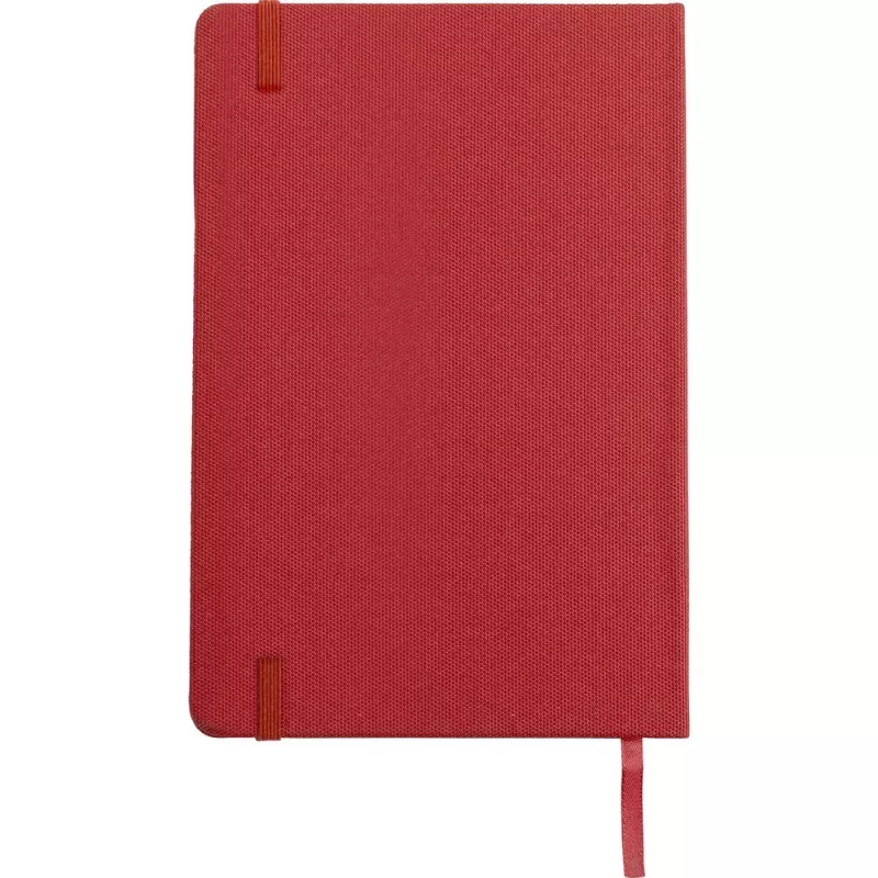 Notatnik ok. A5 RPET - czerwony (V0095-05)