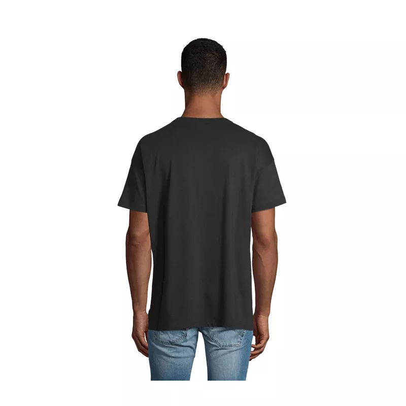 Koszulka męska oversize 180 g/m² Sol's BOXY MEN - Deep Black (S03806-DB)