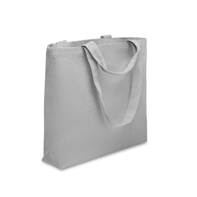 Torba plażowa z recyklingu 320 g/m² MALDI BEACH - Szary (MO2485-07)