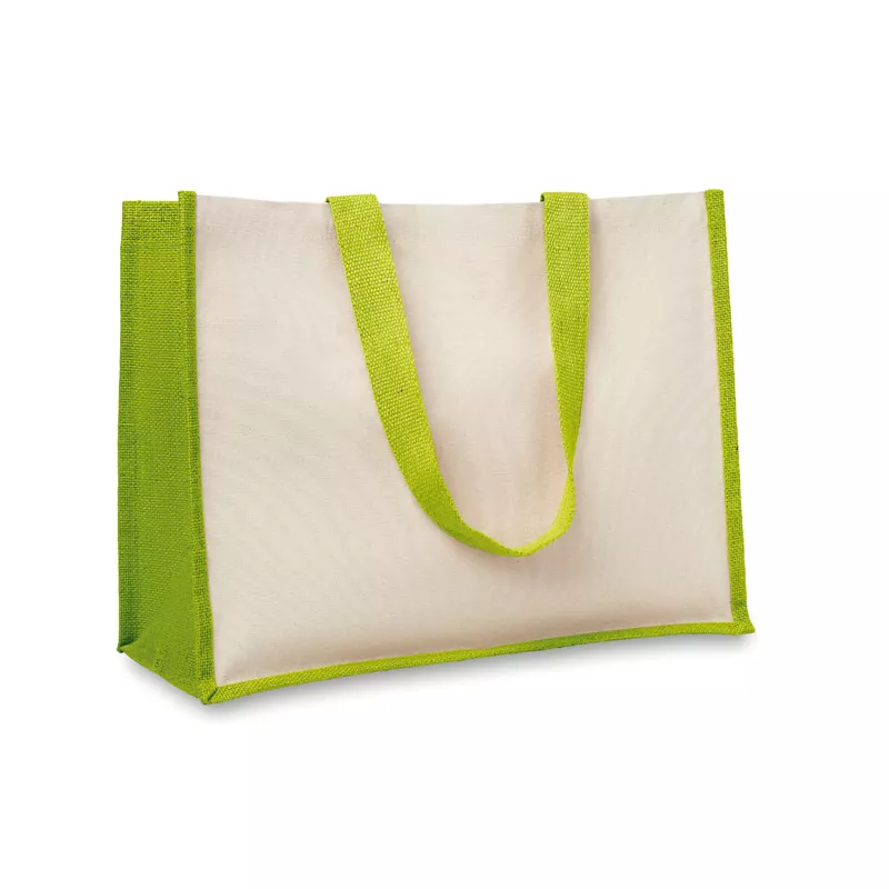 Torba jutowa laminowana CAMPO DE FIORI - Limonka (MO8967-48)