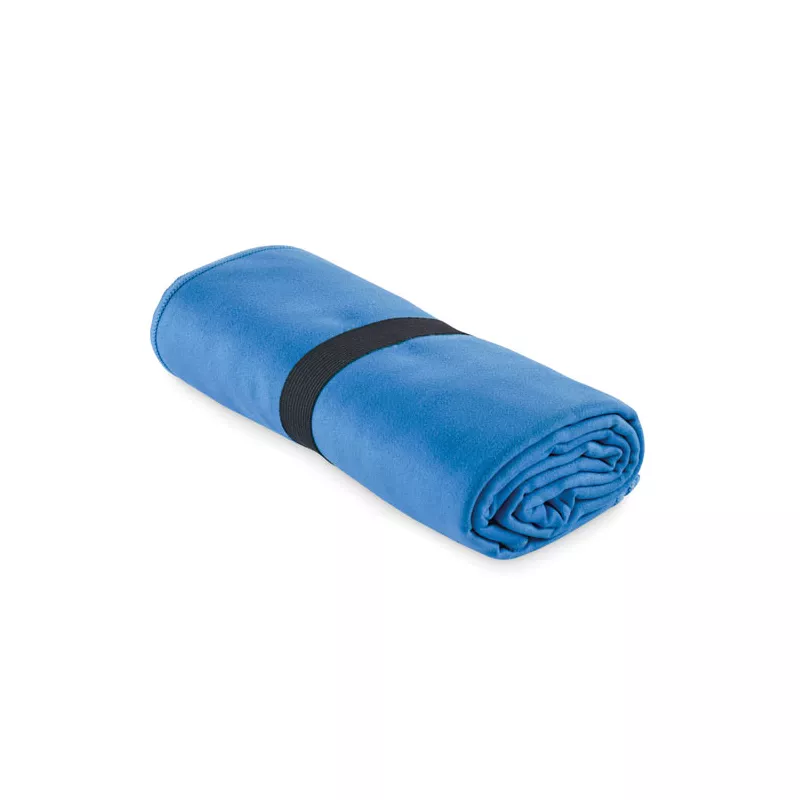 Ręcznik plażowy z mikrofibry 80x160 cm 200 g/m² WAXOFF - Niebieski (MO2583-04)