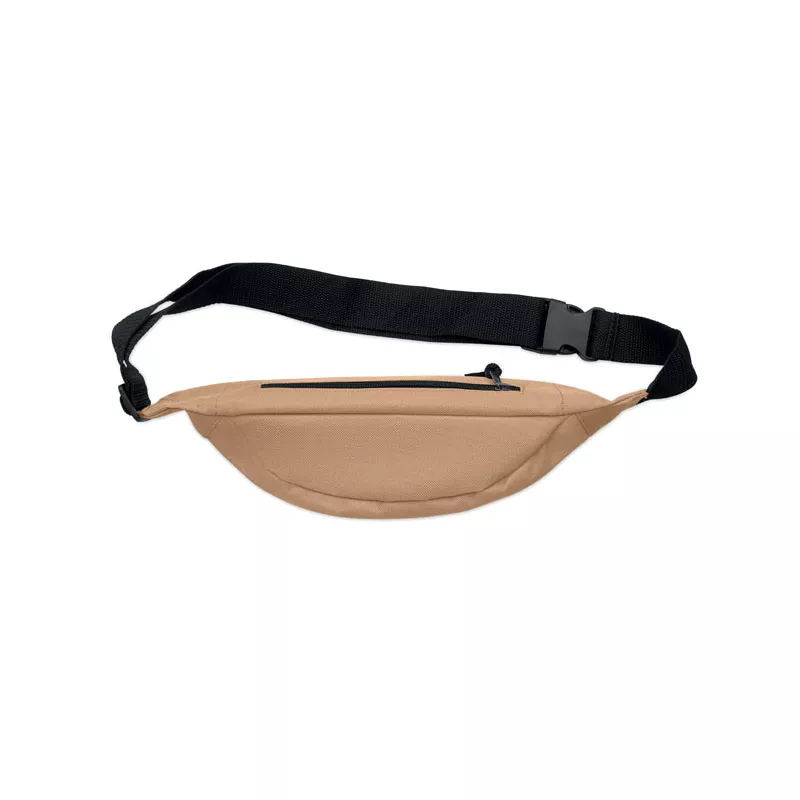 Saszetka z RPET 600D z ukrytą kieszenią HIPLA - Khaki (MO2835-39)