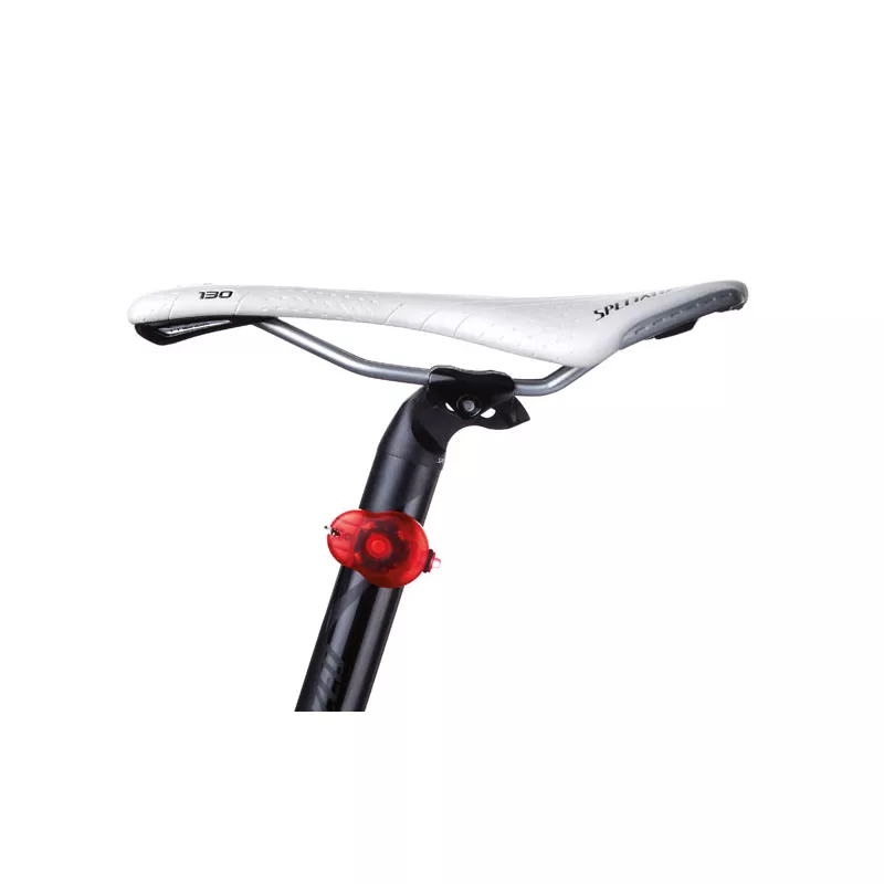 Lampki rowerowe 2 szt. z bateriami BYLUX - Wielokolorowy (MO8070-99)