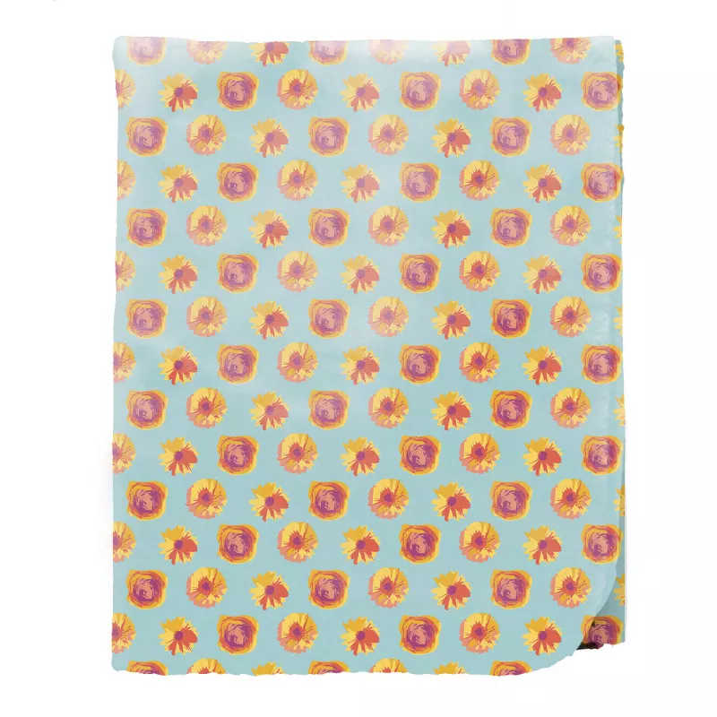 CreaFleece personalizowany koc polarowy RPET - biały (AP716970)