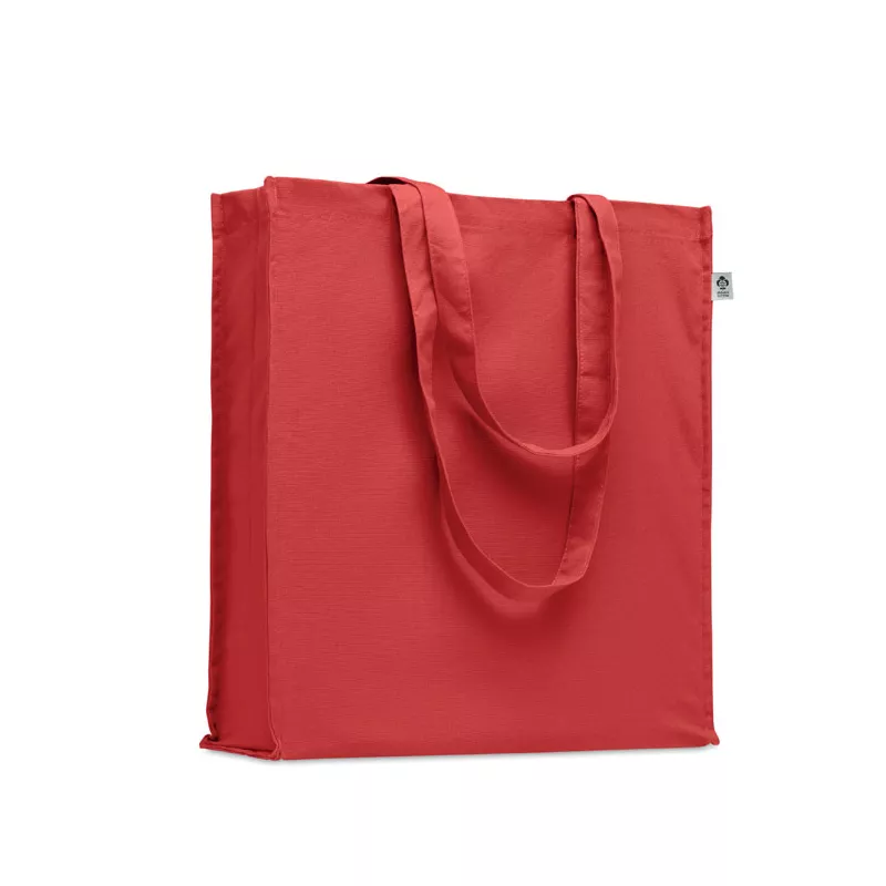 Torba z bawełny organicznej 220 g/m² BENTE COLOUR - Czerwony (MO2197-05)