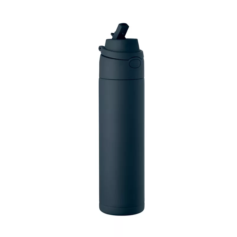 Butelka stalowa ze słomką 650 ml TOIEN ONE - Francuski Granat (MO2989-85)