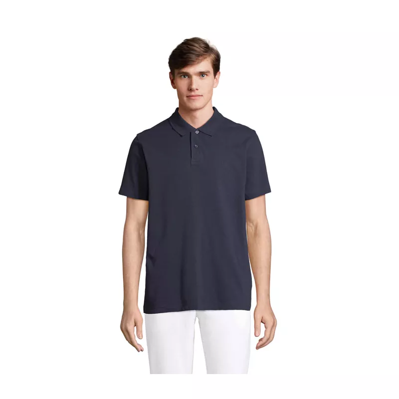 Koszulka polo unisex z czesanej bawełny Sol's PULSE - French Navy (S04502-FN)