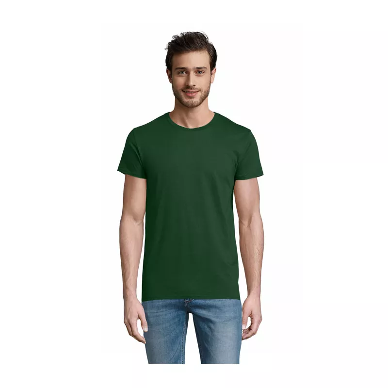 Koszulka męska organiczna 175 g/m² Sol's PIONEER MEN - Ciemno-Zielony (S03565-BO)