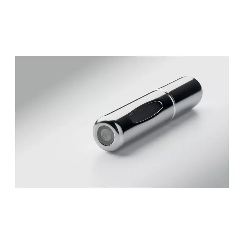 Atomizer na perfumy aluminiowy 5 ml SPRAY - Srebrny Blyszczacy (MO3133-17)