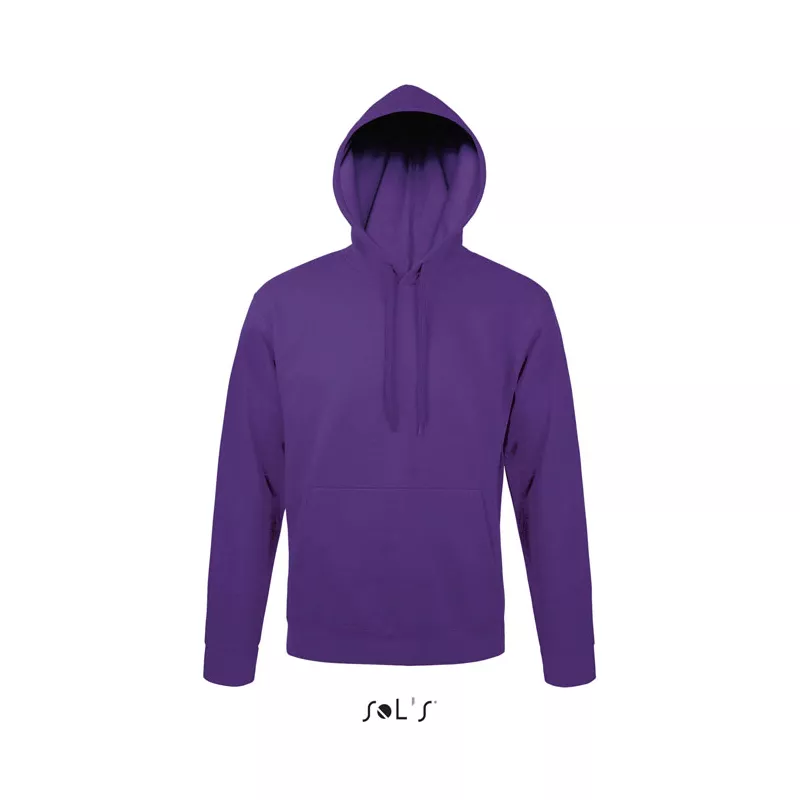 Bluza unisex z kapturem 280 g/m² Sol's SNAKE - Dark Purple (S47101-DA)