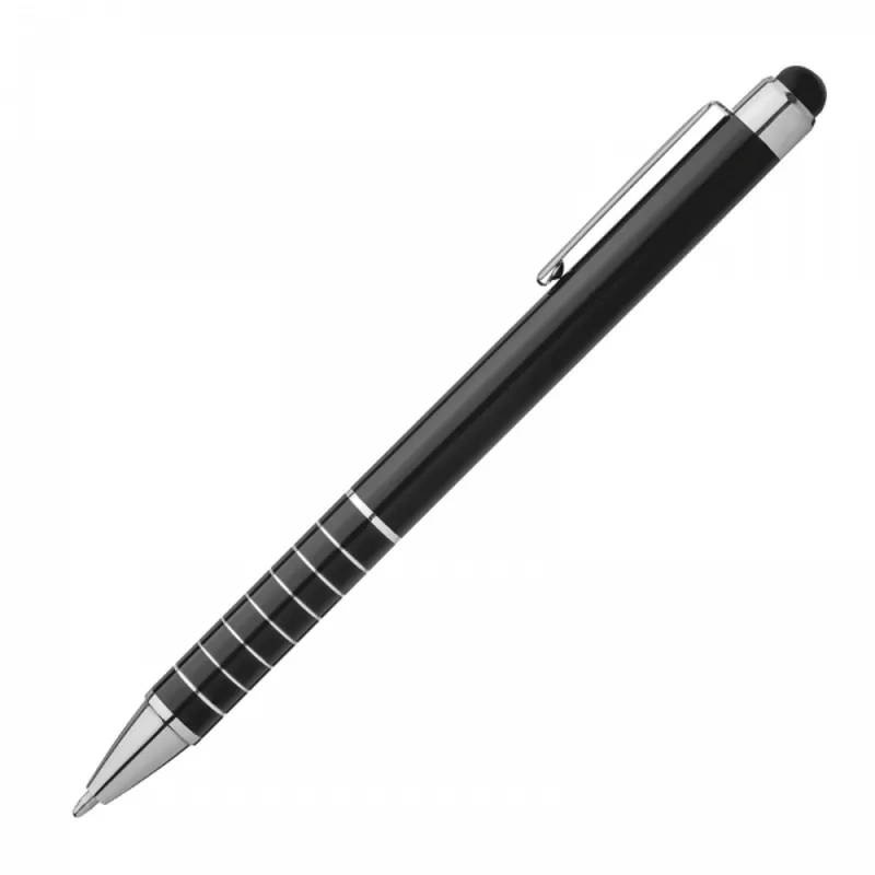 Długopis metalowy touch pen SEBASTIAN - czarny (1041803)