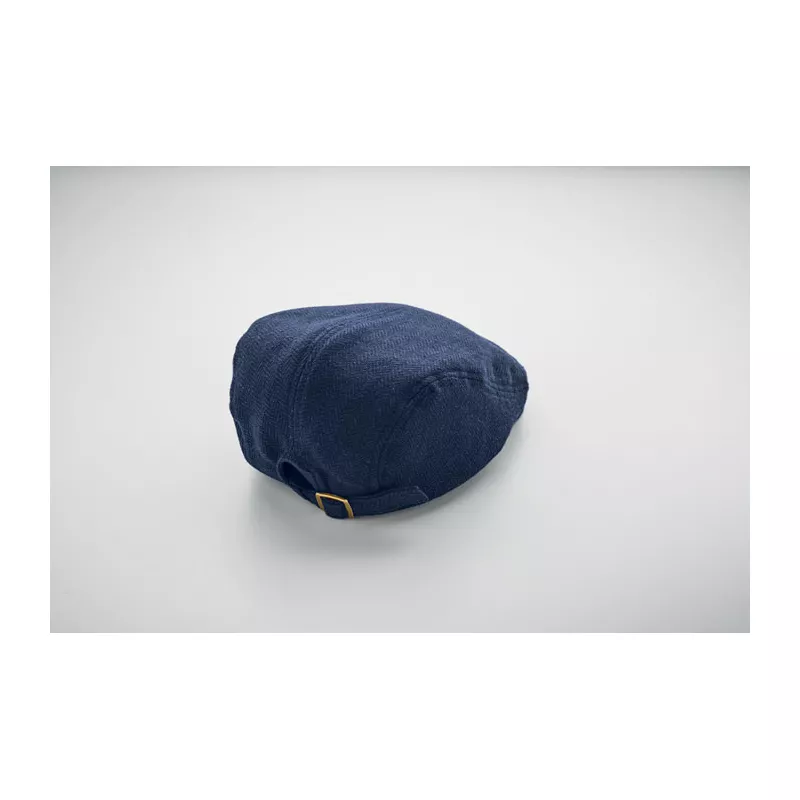 Czapka kaszkiet melanżowa 335 g/m² BLIND PEAK - Niebieski (MO2966-04)