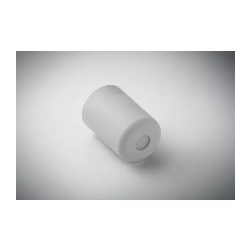 Kubek z PP z silikonową osłoną 330 ml GOBLET - Bialy (MO2773-06)