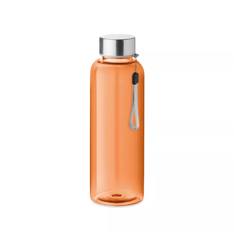 Butelka z RPET 500 ml UTAH RPET - Przezroczysty Pomaranczowy (MO9910-29)