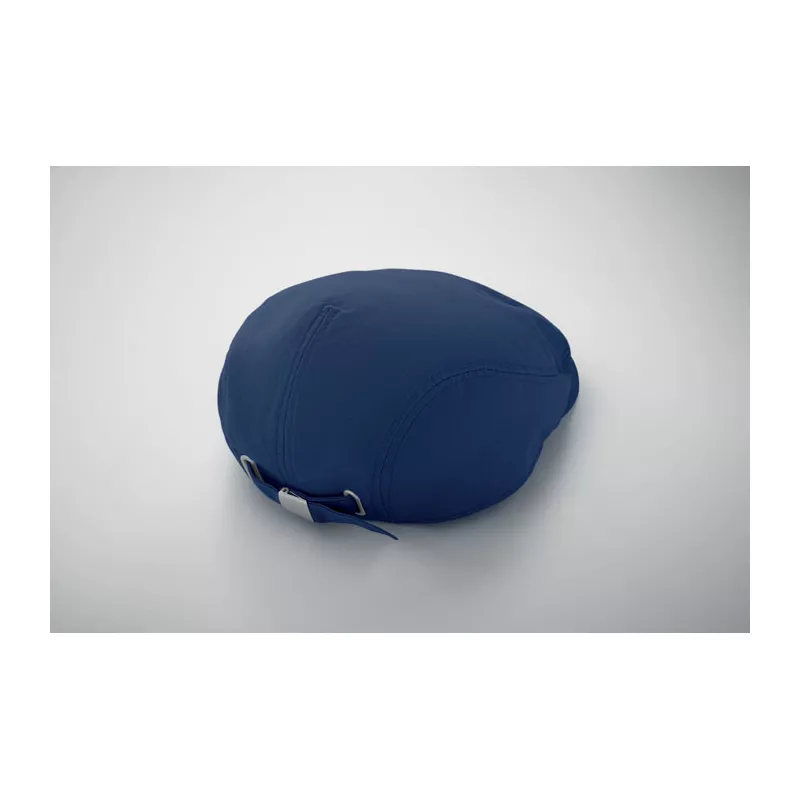 Czapka kaszkiet z bawełny twill 235 g/m² FLAT PEAK - Niebieski (MO2850-04)