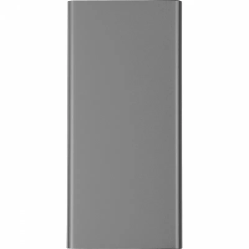 Power bank 10000 mAh z aluminium z recyklingu GIORGIA - szary (3450307)