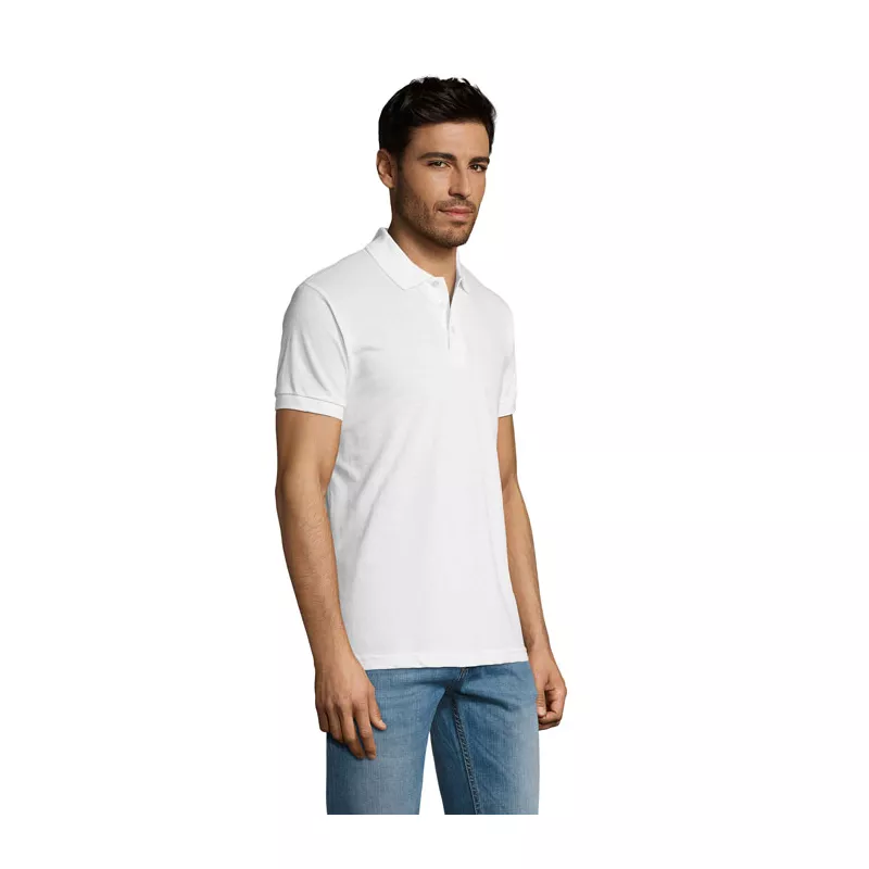 Koszulka polo męska 200 g/m² Sol's PRIME MEN - Bialy (S00571-WH)