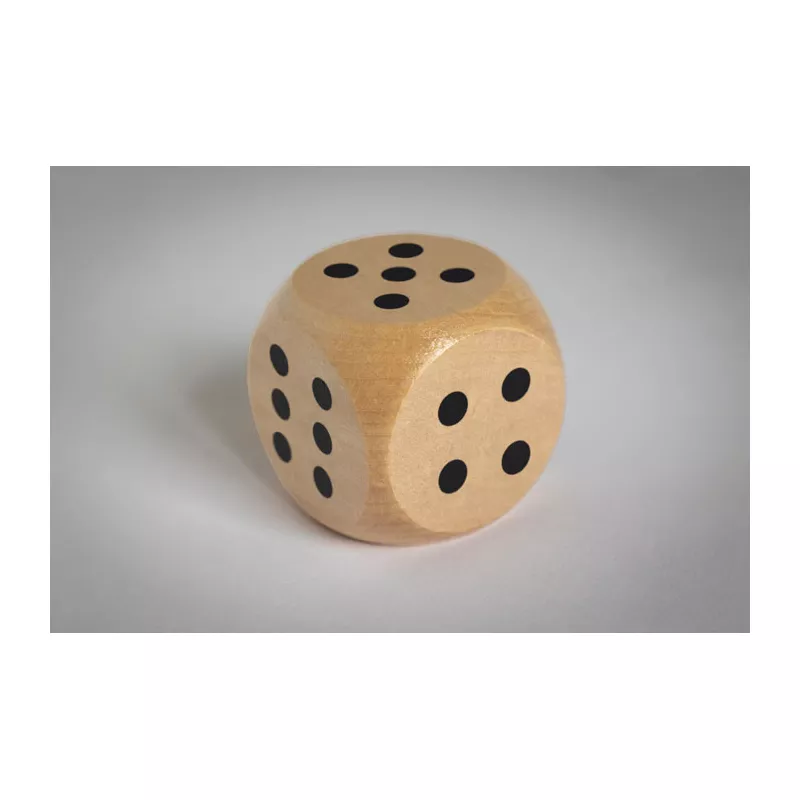 Kostka do gry drewniana 5 cm DADO - Drewna (MO2614-40)
