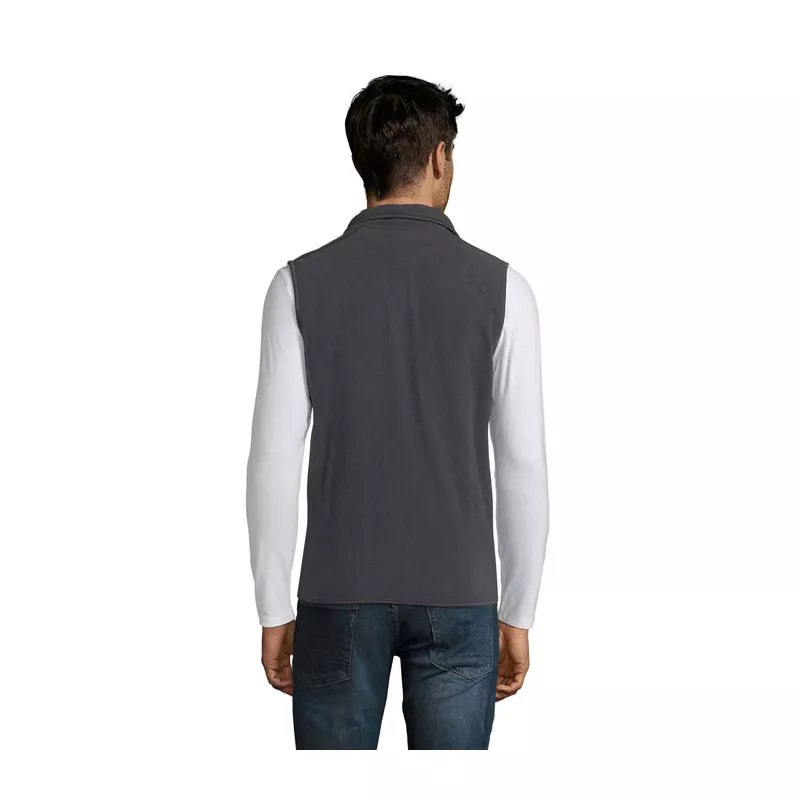 Kamizelka polarowa unisex 320 g/m² Sol's NORWAY - Szarość Węgla Drzewnego (S51000-CR)