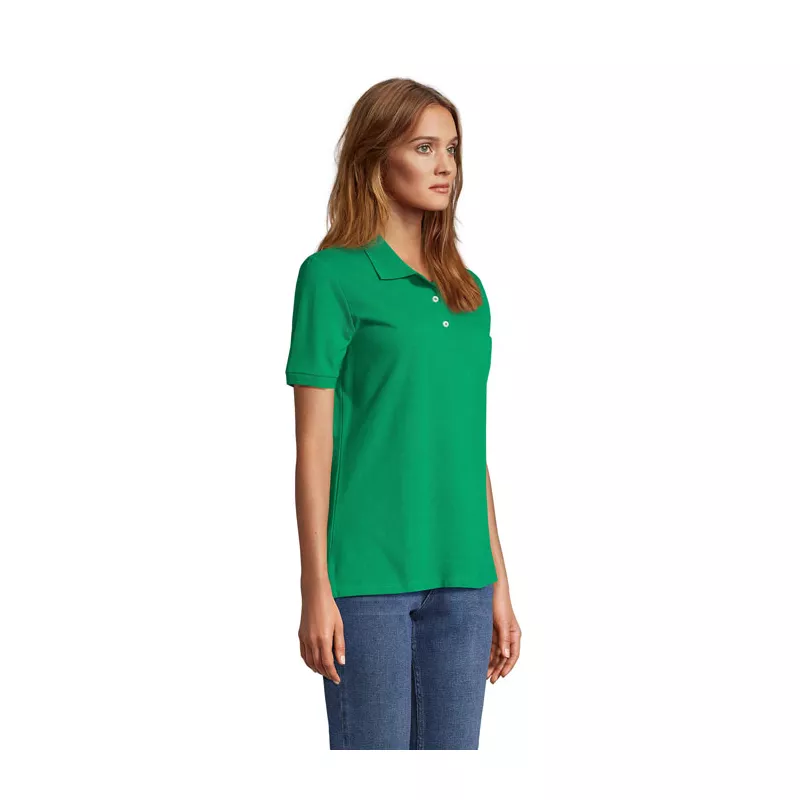 Koszulka polo damska Sol's PACIFIC WOMEN - Zielony (S04440-KG)