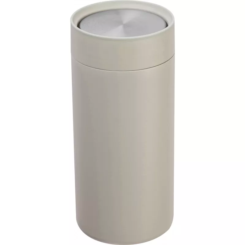 Kubek termiczny stalowy z recyklingu LE PORT MoLu 360 ml - beżowy (535313)