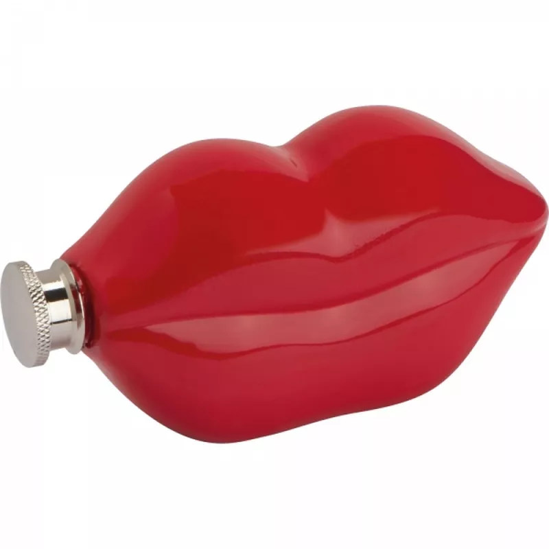 Piersiówka 178 ml usta JOANNA - czerwony (6079305)
