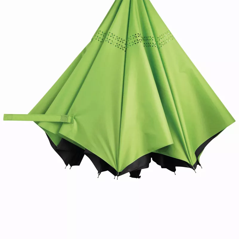Parasol FLIPPED - czarny, jasnozielony (56-0103372)