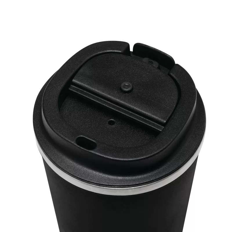 Butelka termiczna z podwójną izolacją - czarny (56-0304730)