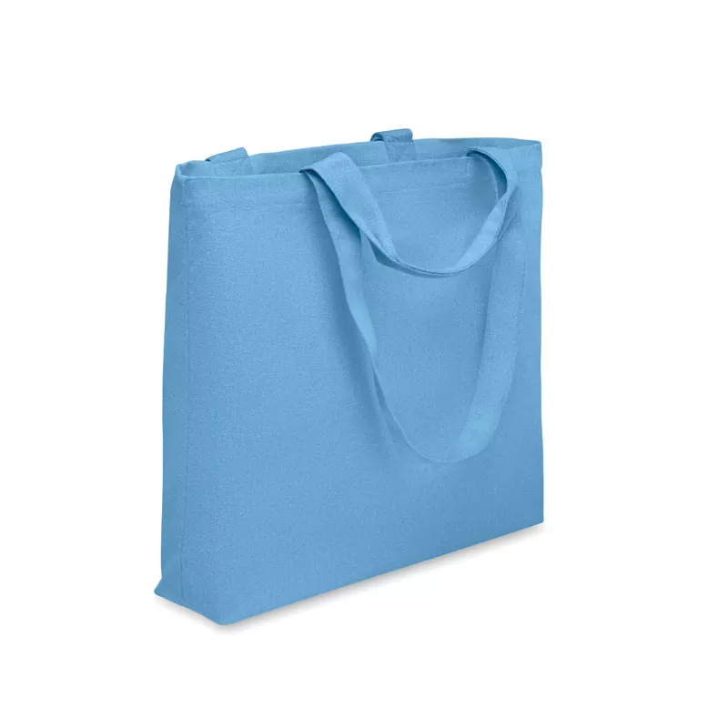 Torba plażowa z recyklingu 320 g/m² MALDI BEACH - Turkusowy (MO2485-12)