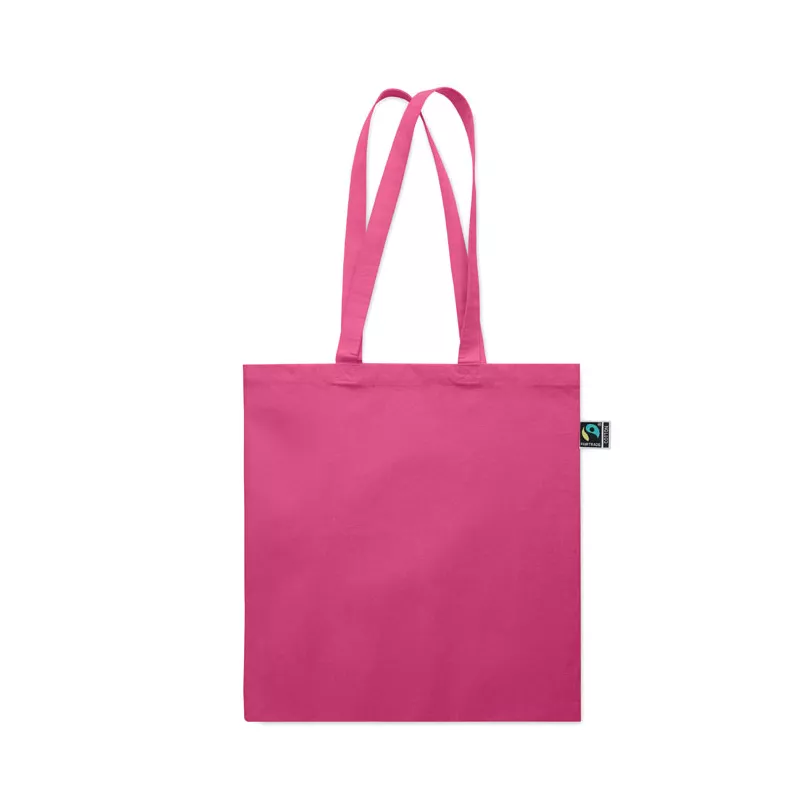 Torba Fairtrade z klinem 180 g/m² OSOLE++ COLOUR - Fuksja (MO2590-38)