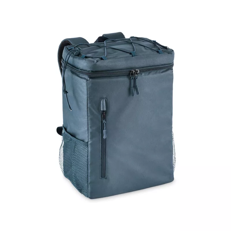 Plecak termiczny z RPET 600D 9 l MAFRIO - Niebieski (MO2971-04)