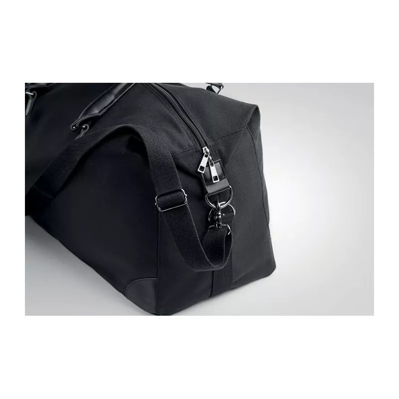 Torba weekendowa z płótna 340 g/m² MONACO - Czarny (MO6292-03)