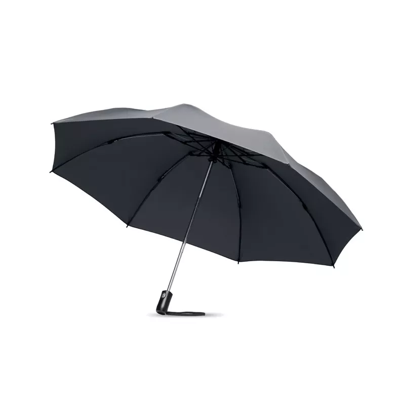 Parasol odwrotny 23" automatyczny DUNDEE FOLDABLE - Szary (MO9092-07)