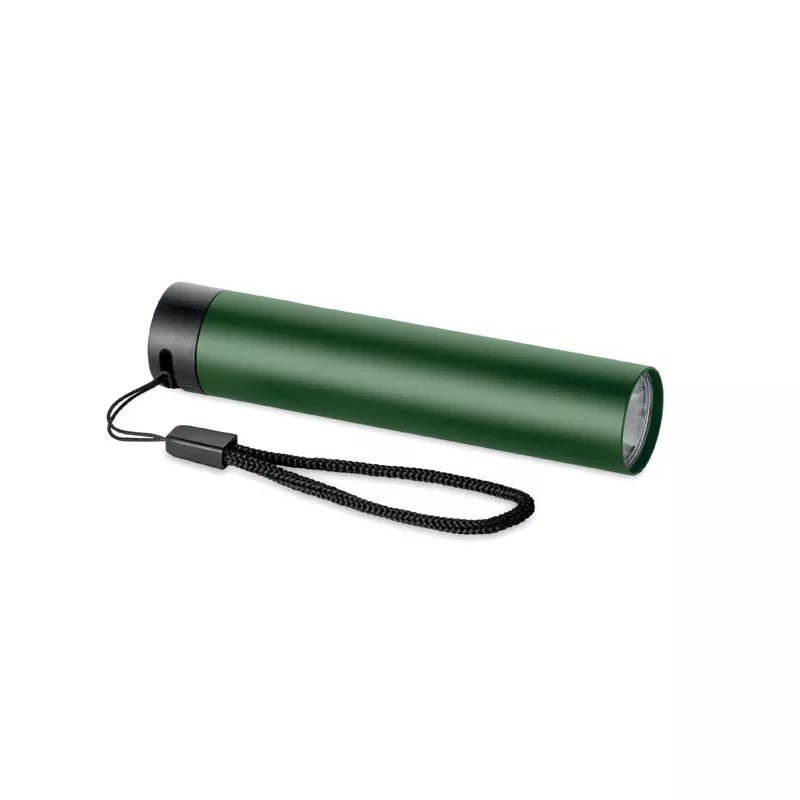 Latarka aluminiowa akumulatorowa 110 lm LUME - Ciemnozielony (MO2786-60)